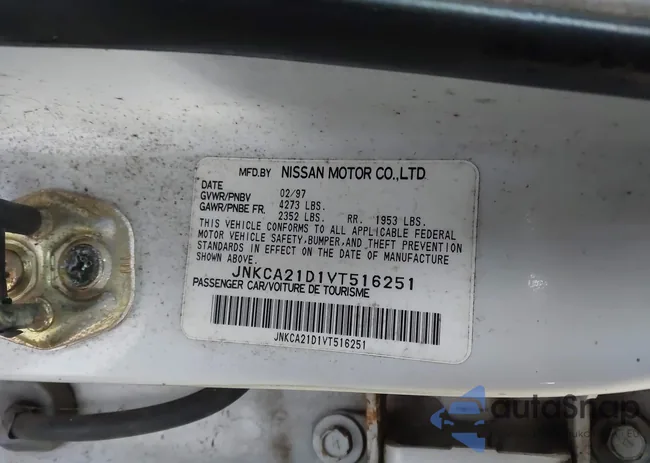 JNKCA21D1VT516251: 44566960