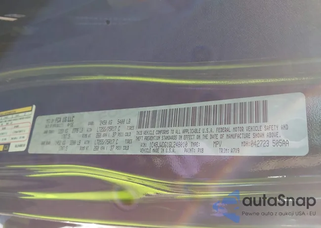 1C4BJWDG1GL248010: 44567059