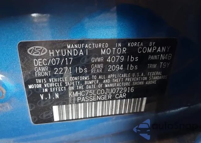 KMHC75LC0JU072916: 44566309