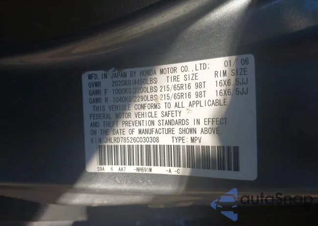 JHLRD78526C030308: 44567553