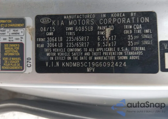 KNDMB5C19G6092424: 44567734