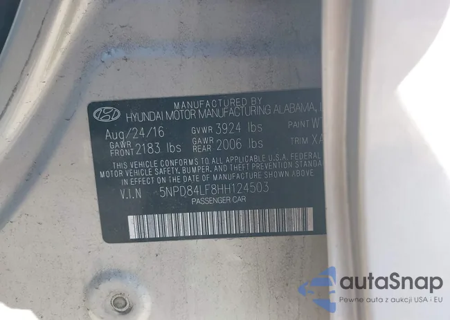 5NPD84LF8HH124503: 44567810