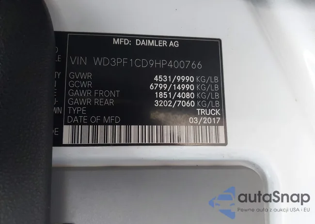 WD3PF1CD9HP400766: 44567980