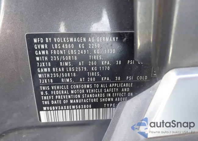 WVGBV3AX8EW563806: 44567992