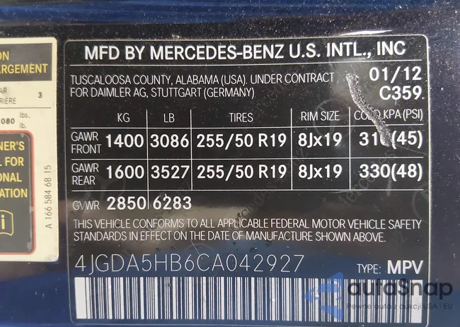 4JGDA5HB6CA042927: 44568034