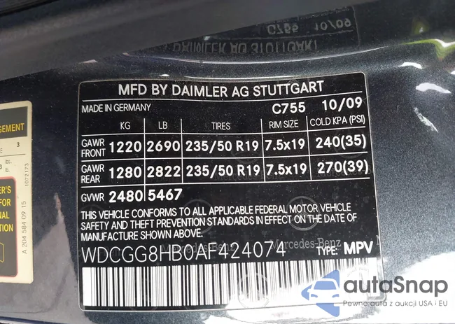 WDCGG8HB0AF424074: 44568087