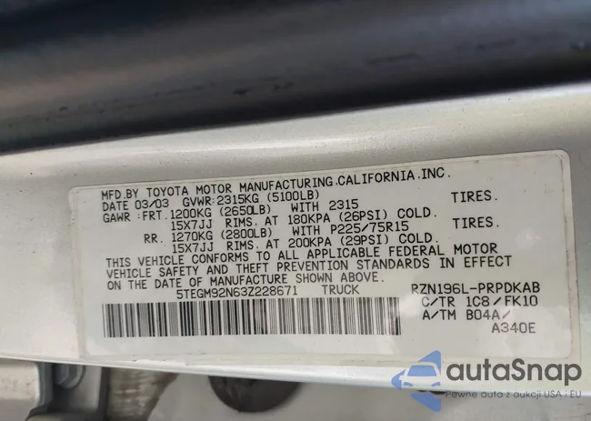 5TEGM92N63Z228671: 44567161