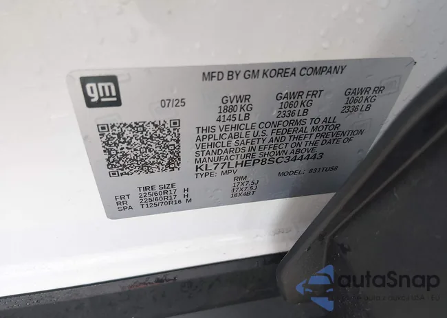 KL77LHEP8SC344443: 44567392