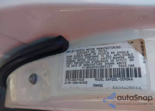 4T1BG22KX1U865157: 44568608