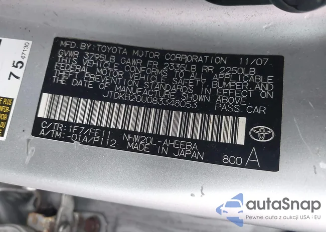 JTDKB20U083348053: 44568625