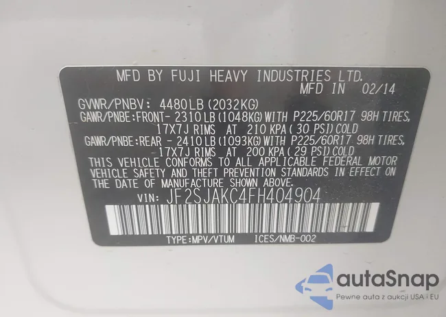 JF2SJAKC4FH404904: 44568753