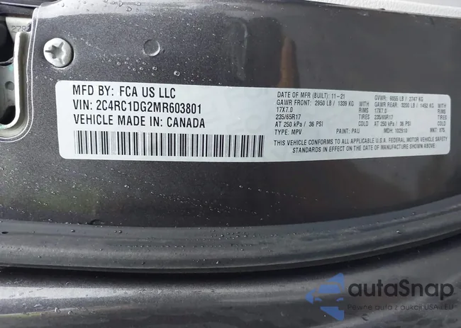 2C4RC1DG2MR603801: 44569107