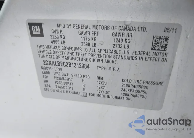 2GNALBEC3B1312984: 44568412