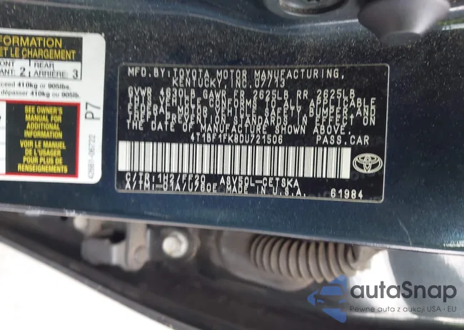 4T1BF1FK8DU721506: 44569552