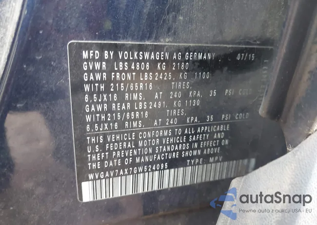 WVGAV7AX7GW524095: 44569687