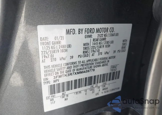 3FMTK3R7XMMA09778: 44569249