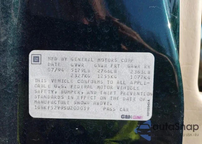 1G6KF52Y9SU200039: 44571658