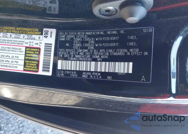 5TDKRKEC7MS009360: 44571678