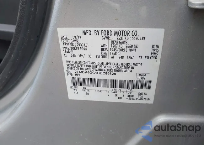 2FMDK4GC1DBC89828: 44571492