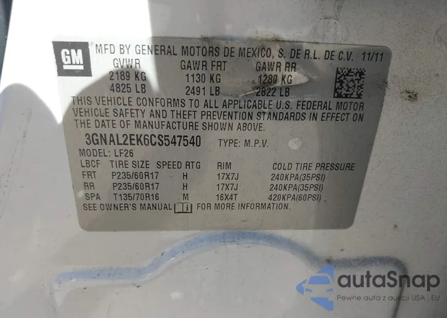 3GNAL2EK6CS547540: 44572532