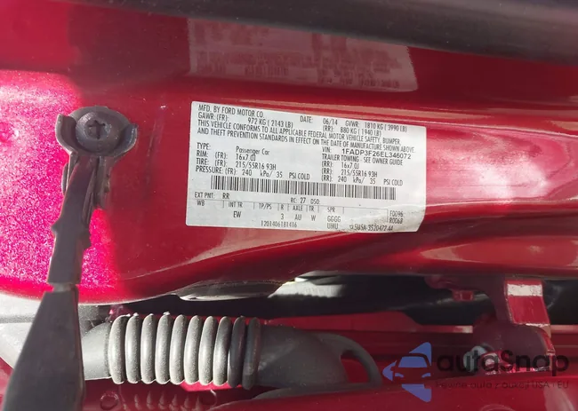 1FADP3F26EL346072: 44572310