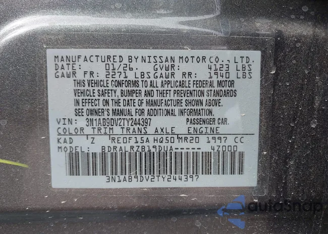 3N1AB9DV2TY244397: 44572351