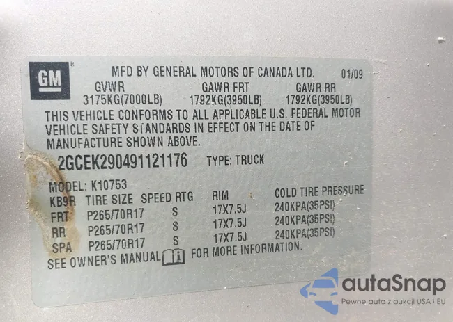 2GCEK290491121176: 44573724