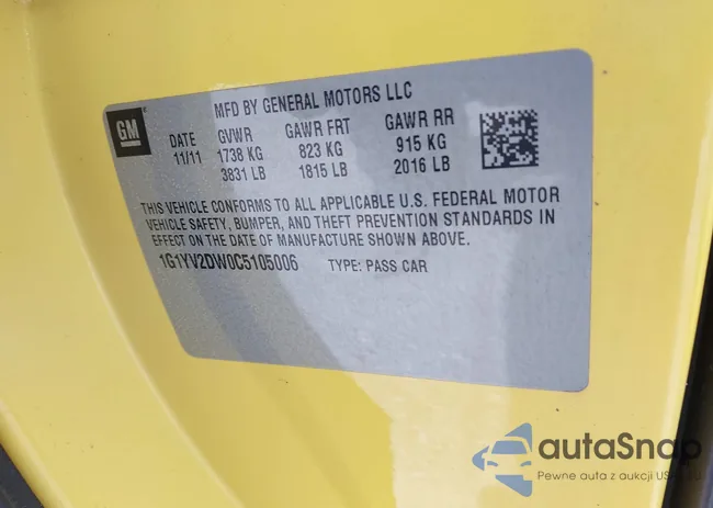 1G1YV2DW0C5105006: 44573810