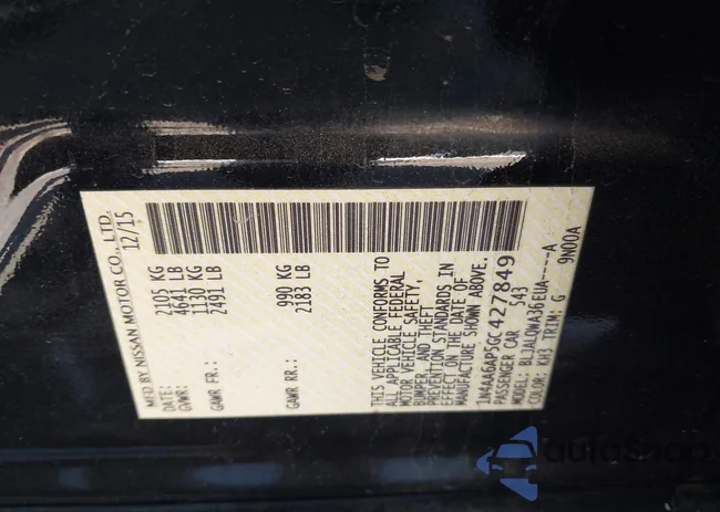 1N4AA6AP5GC427849: 44573144