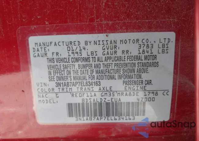 3N1AB7AP7EL634163: 44573379