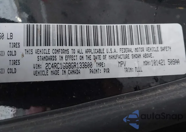 2C4RC1GG8GR133600: 44575684