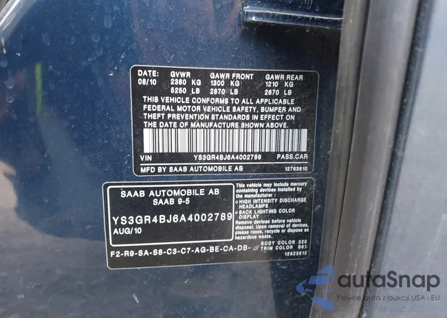 YS3GR4BJ6A4002789: 44575802