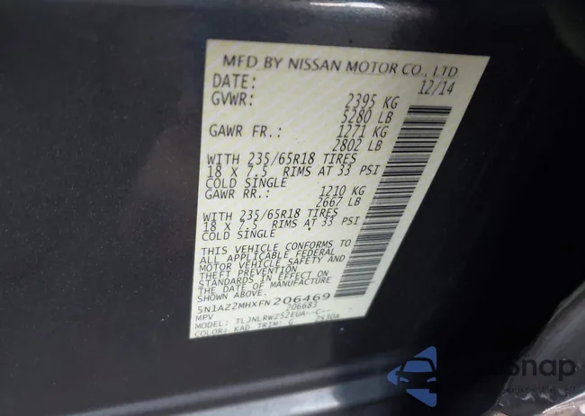 5N1AZ2MHXFN206469: 44575883