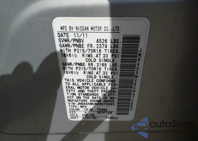 JN8AS5MV6CW372983: 44575929