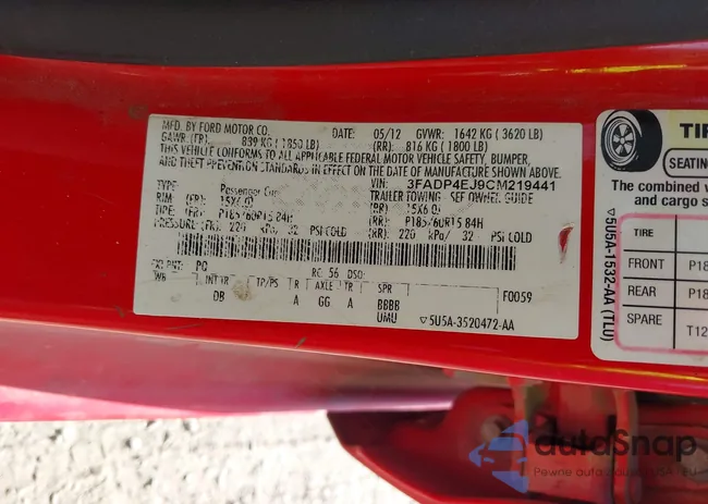 3FADP4EJ9CM219441: 44575969