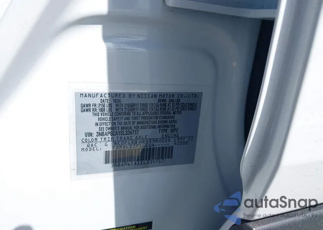 3N8AP6CA1SL334717: 44575361