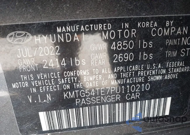 KMTG54TE7PU110210: 44575386