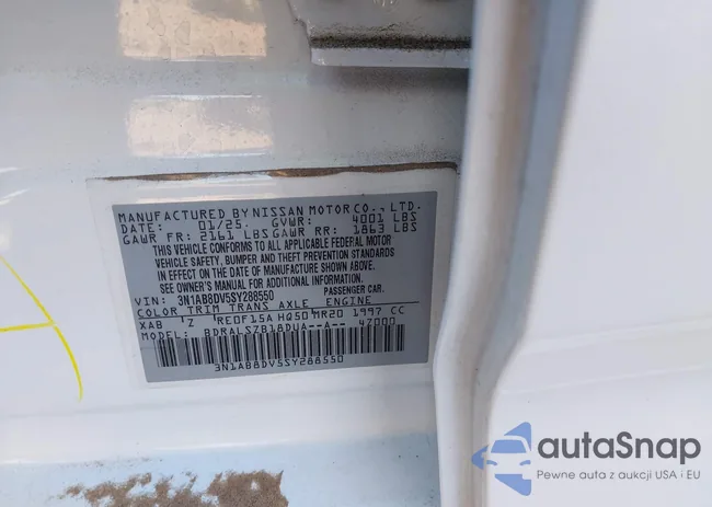 3N1AB8DV5SY288550: 44575482