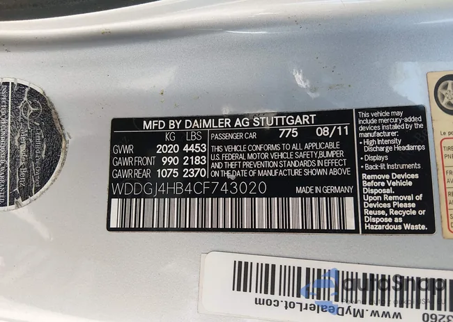 WDDGJ4HB4CF743020: 44576730