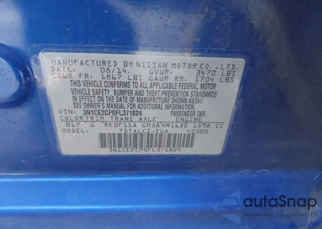 3N1CE2CP0FL371824: 44576848