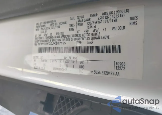 1FTYR2YG0JKB47155: 44576870