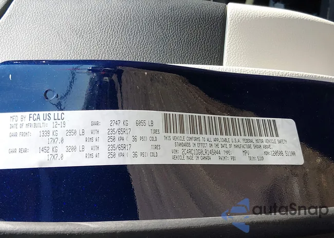 2C4RC1DG0LR145044: 44577023