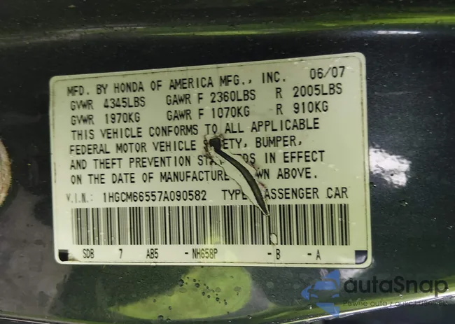 1HGCM66557A090582: 44576185