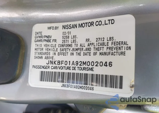 JNKBF01A92M002046: 44577592