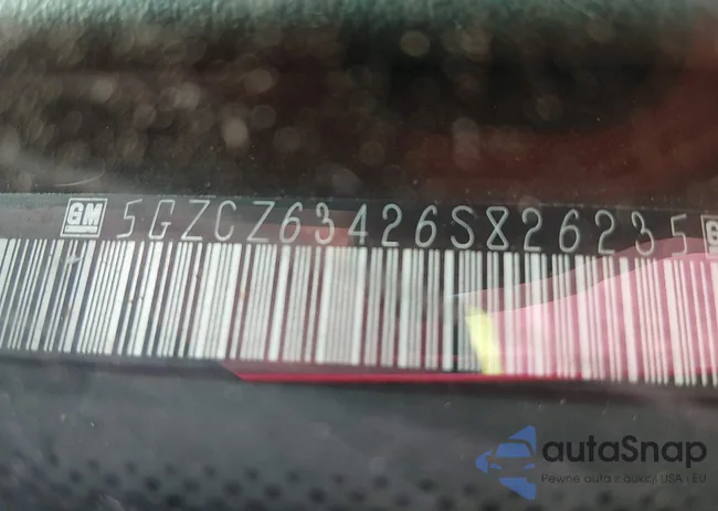 5GZCZ63426S826235: 44577634