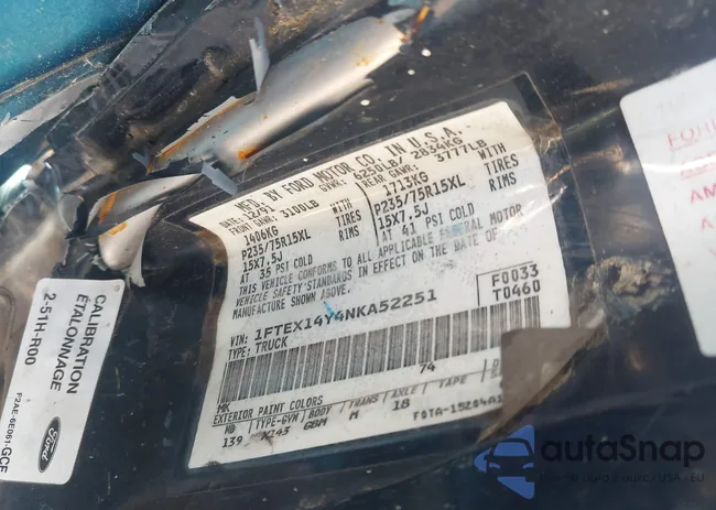 1FTEX14Y4NKA52251: 44577749