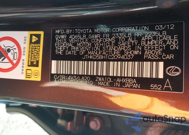 JTHKD5BH1C2094037: 44577902