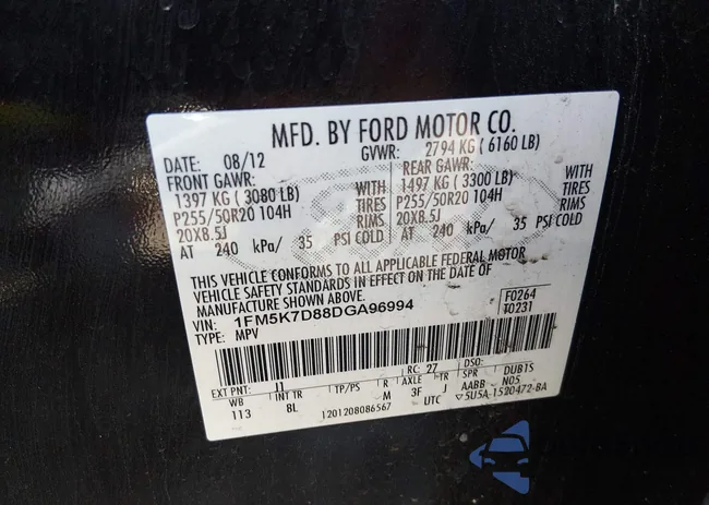 1FM5K7D88DGA96994: 44578037