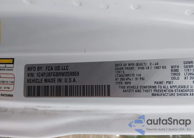 1C4PJXFG8RW259869: 44578069