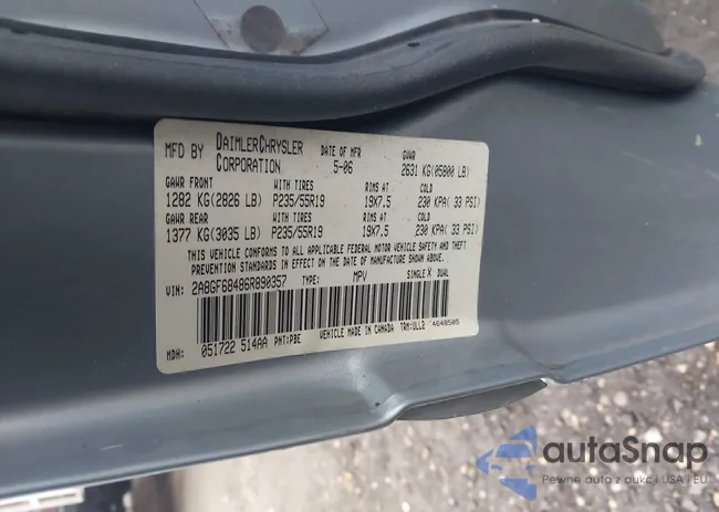 2A8GF68486R890357: 44577320